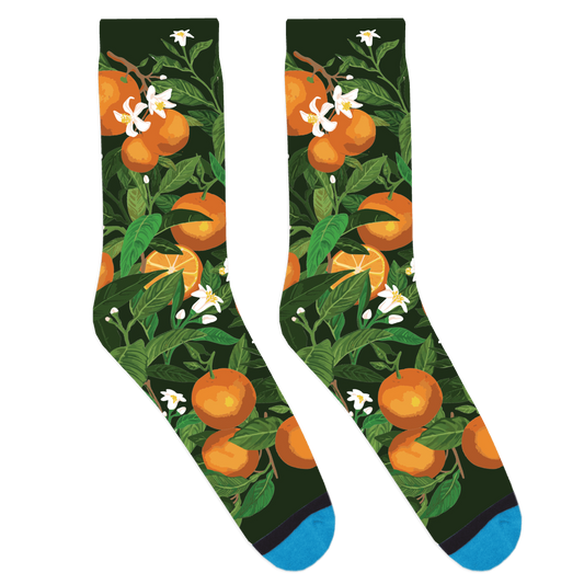 Orange Grove Socks
