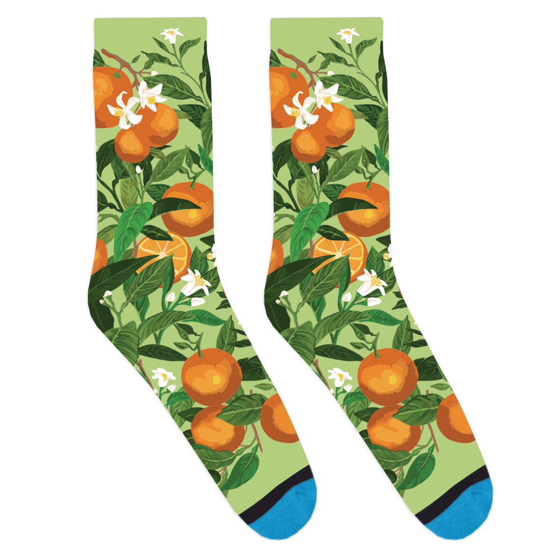 Orange Grove Socks