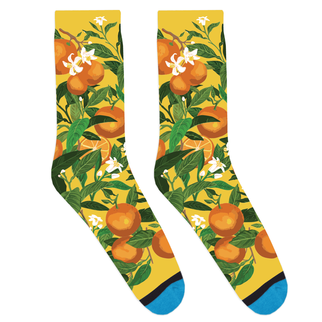 Orange Grove Socks