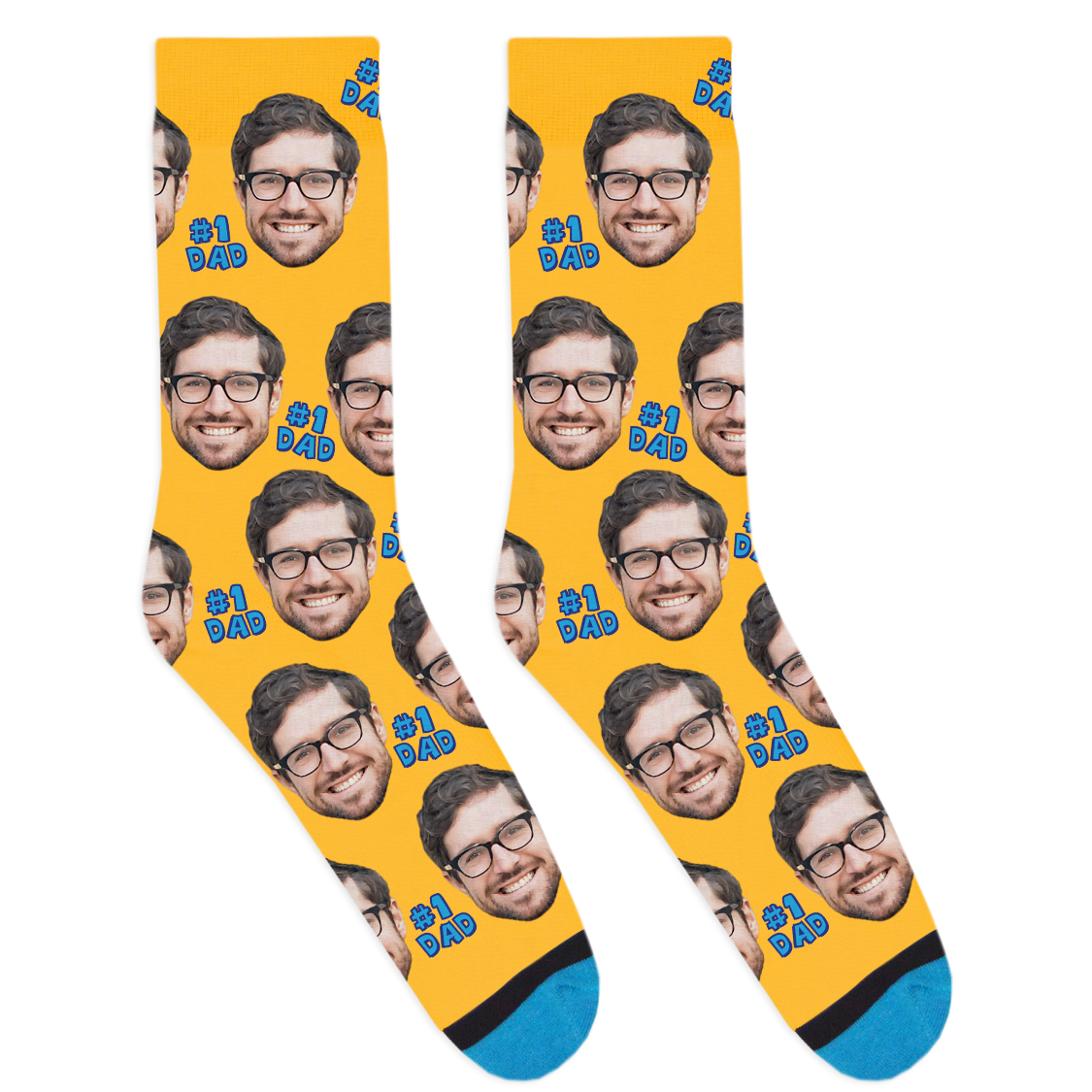 Custom #1 Dad Socks