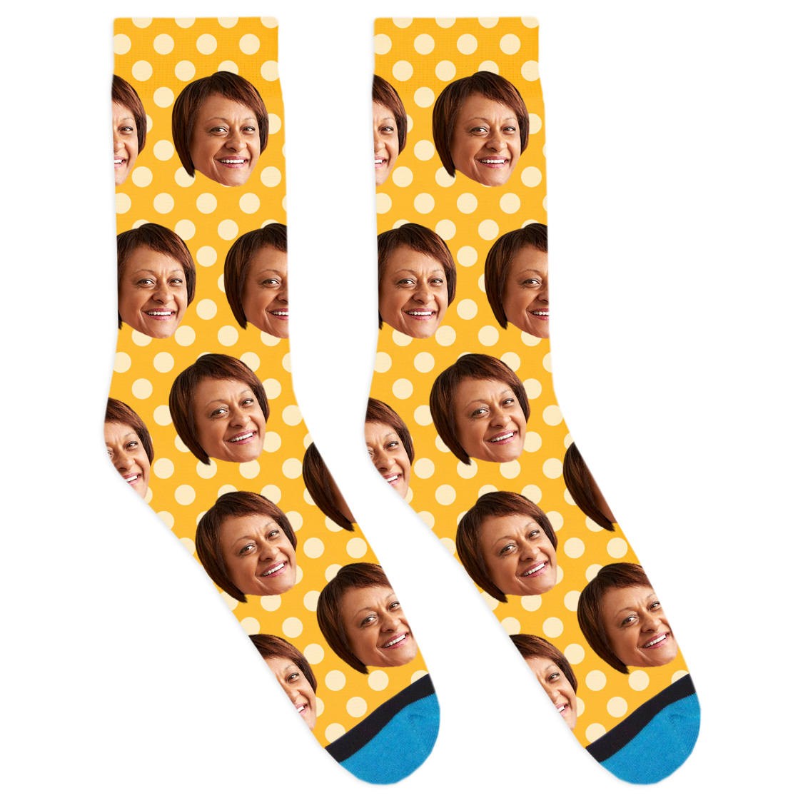 Custom Polka Dot Socks