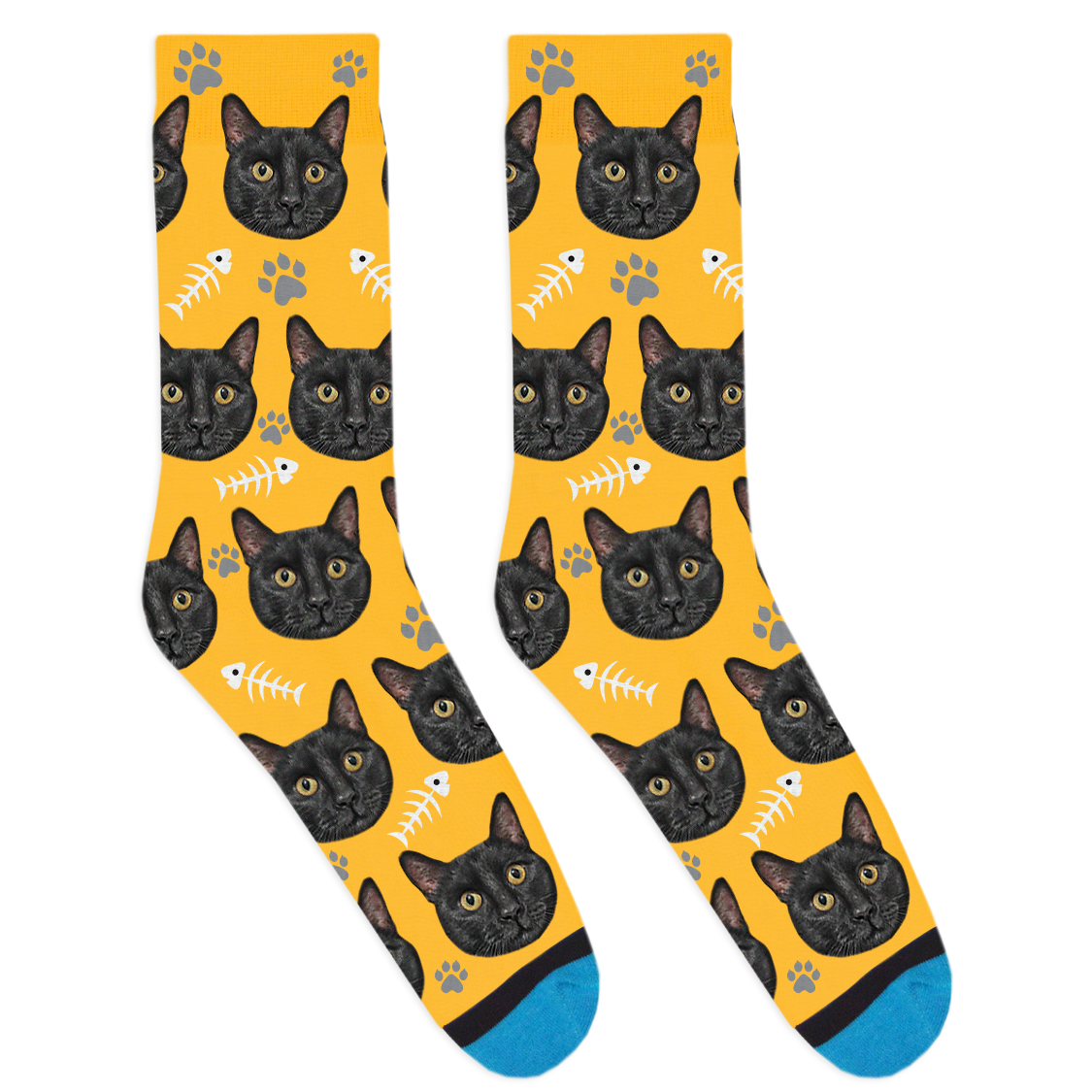 Custom Cat Socks