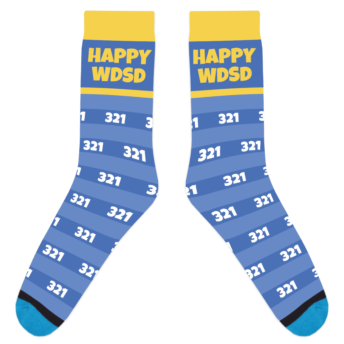 Happy World Down Syndrome Day 321 Socks