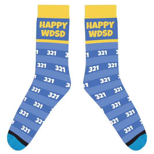 Happy World Down Syndrome Day 321 Socks