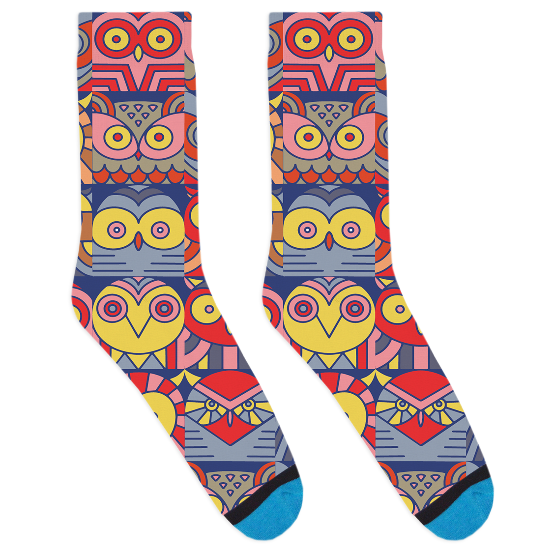 Owl Faces Socks