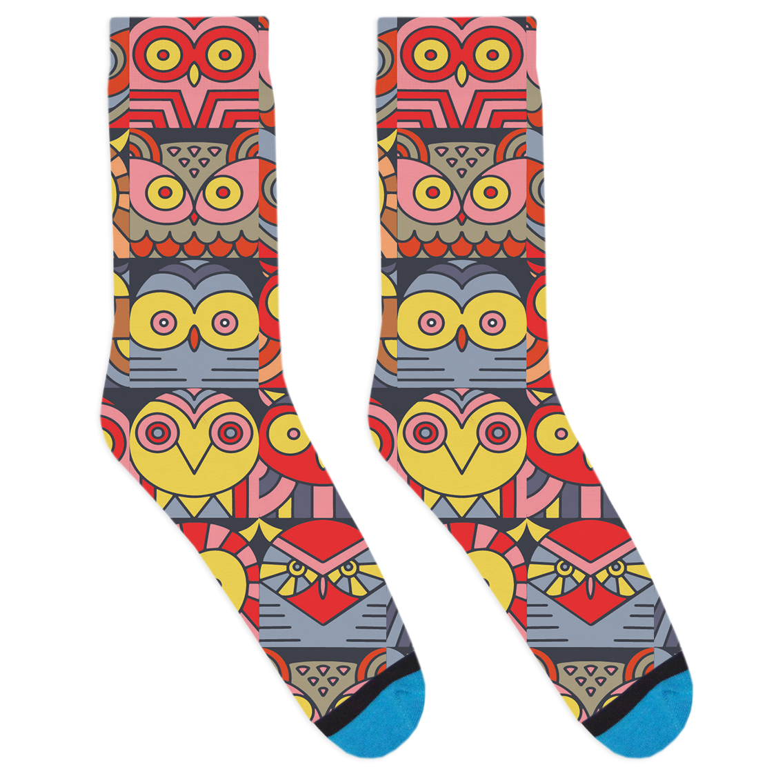Owl Faces Socks
