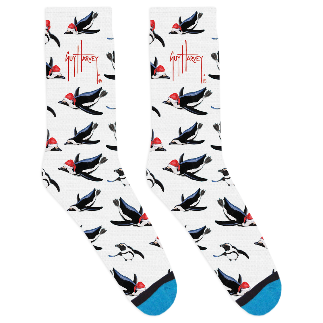 Guy Harvey Penguins Socks