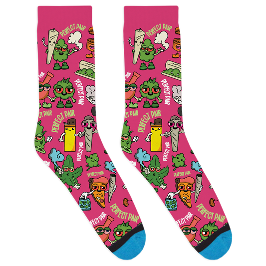 Perfect Weed Pair Socks