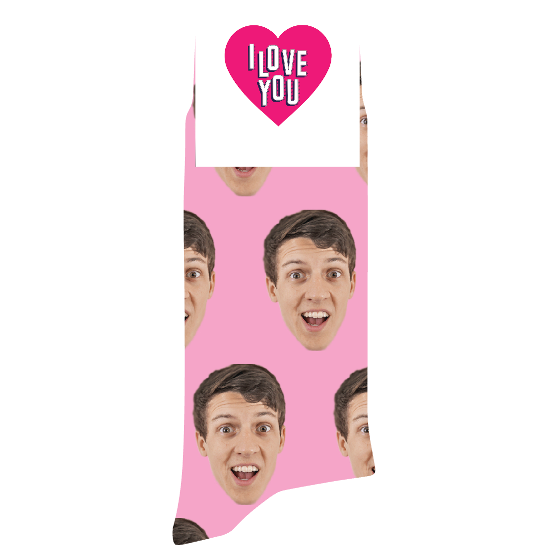 Custom Face Socks with Packaging