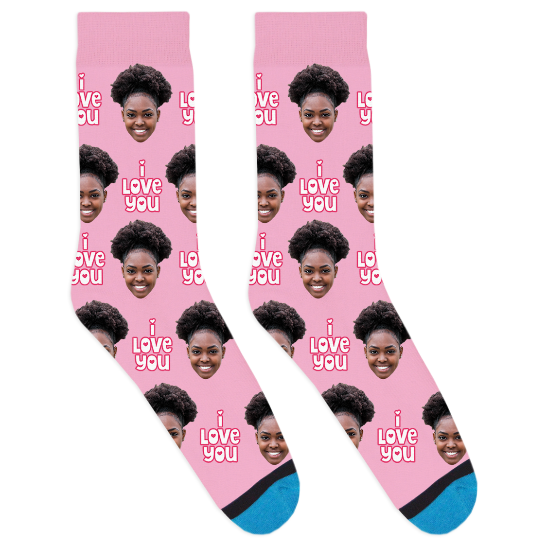 Custom I Love You Socks
