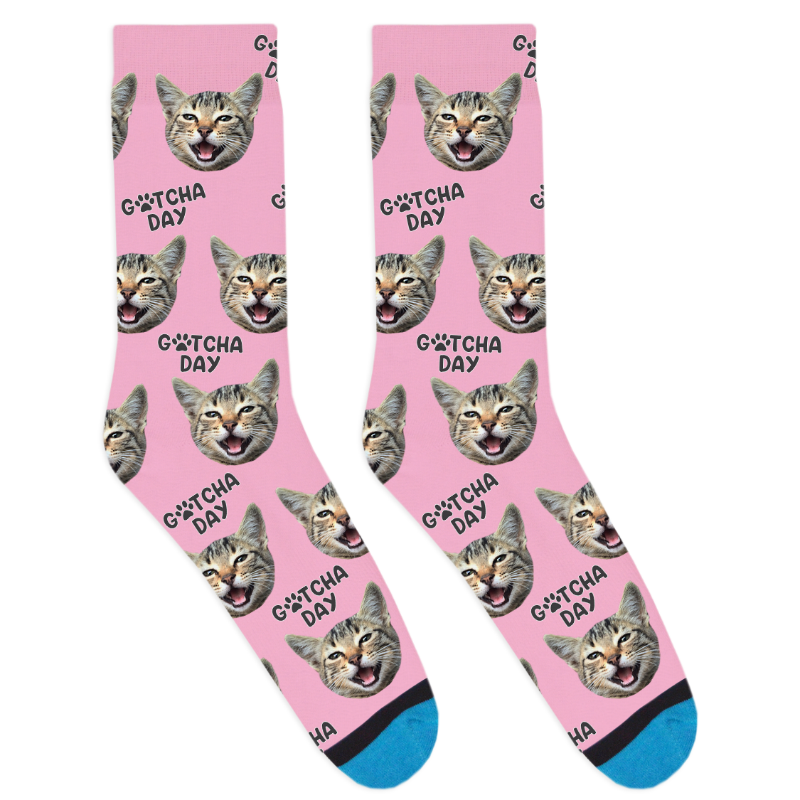 Custom Gotcha Day Socks