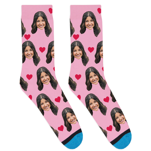 Custom Valentines Socks