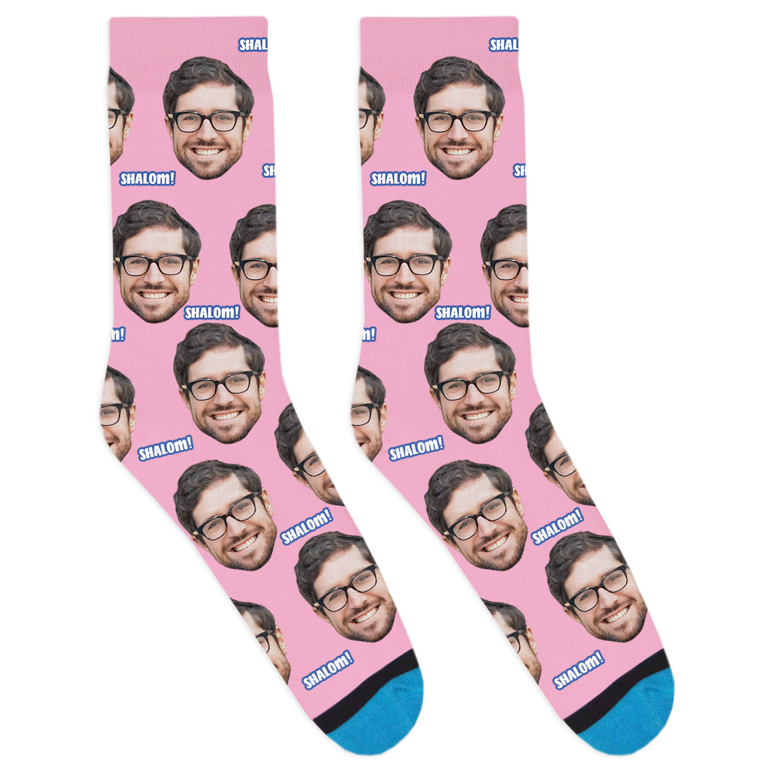 Custom Shalom Socks