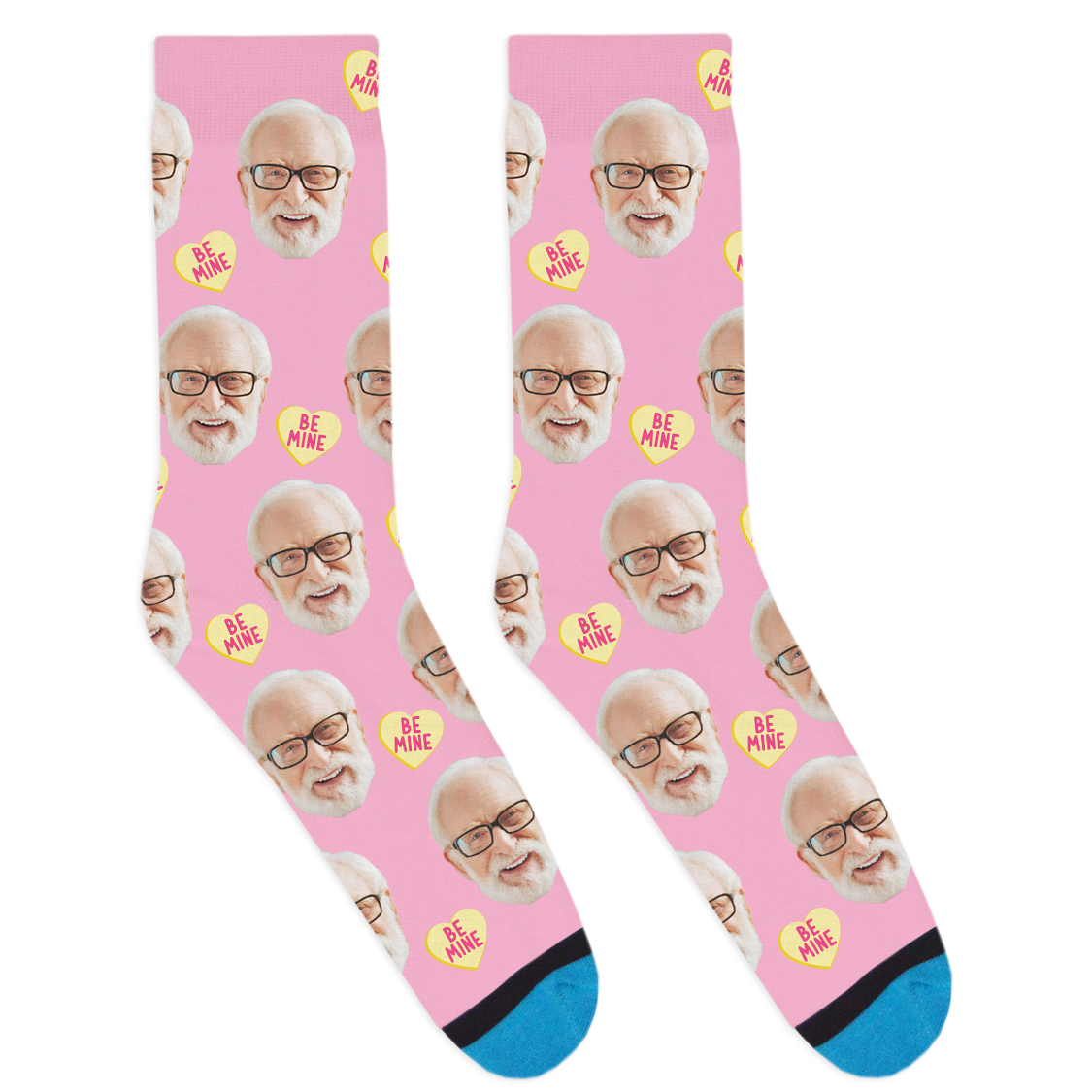 Custom Be Mine Socks