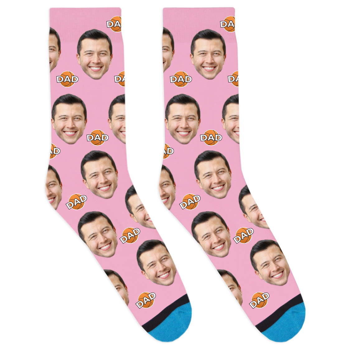 Custom Basketball Dad Socks