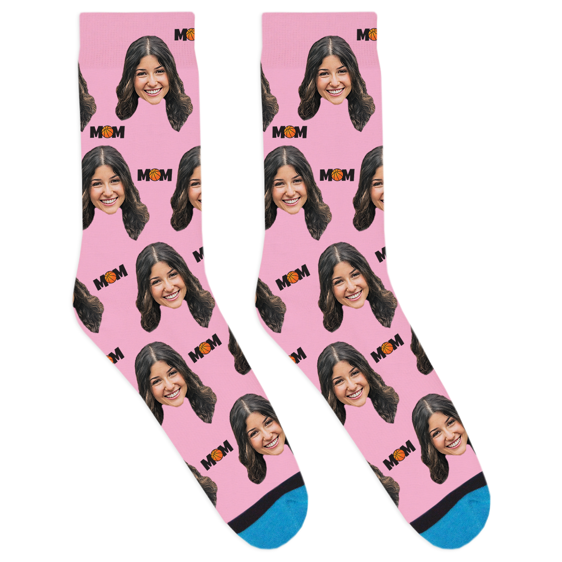 Custom Basketball Mom Socks