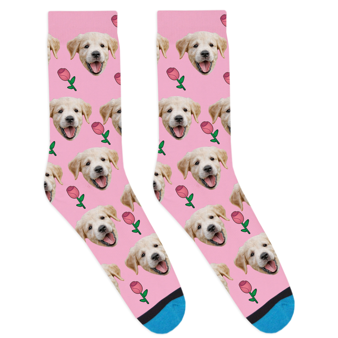 Custom Roses Socks