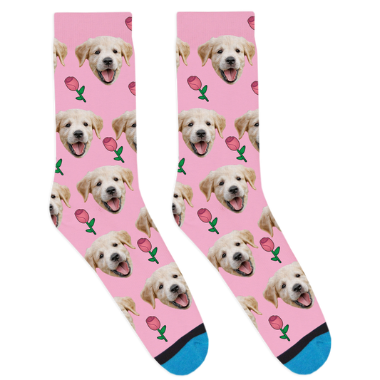 Custom Roses Socks