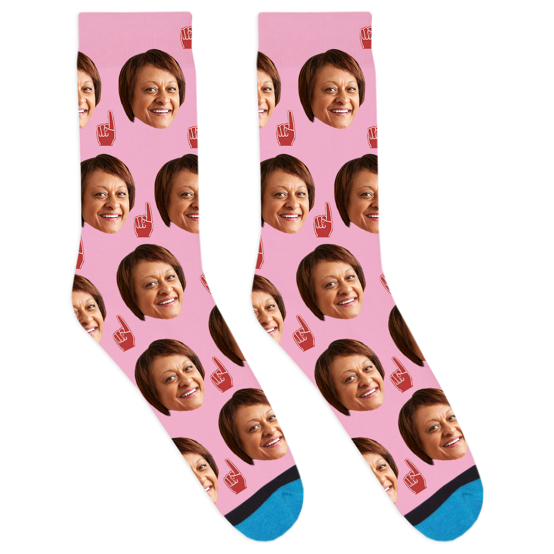 Custom Foam Finger Socks