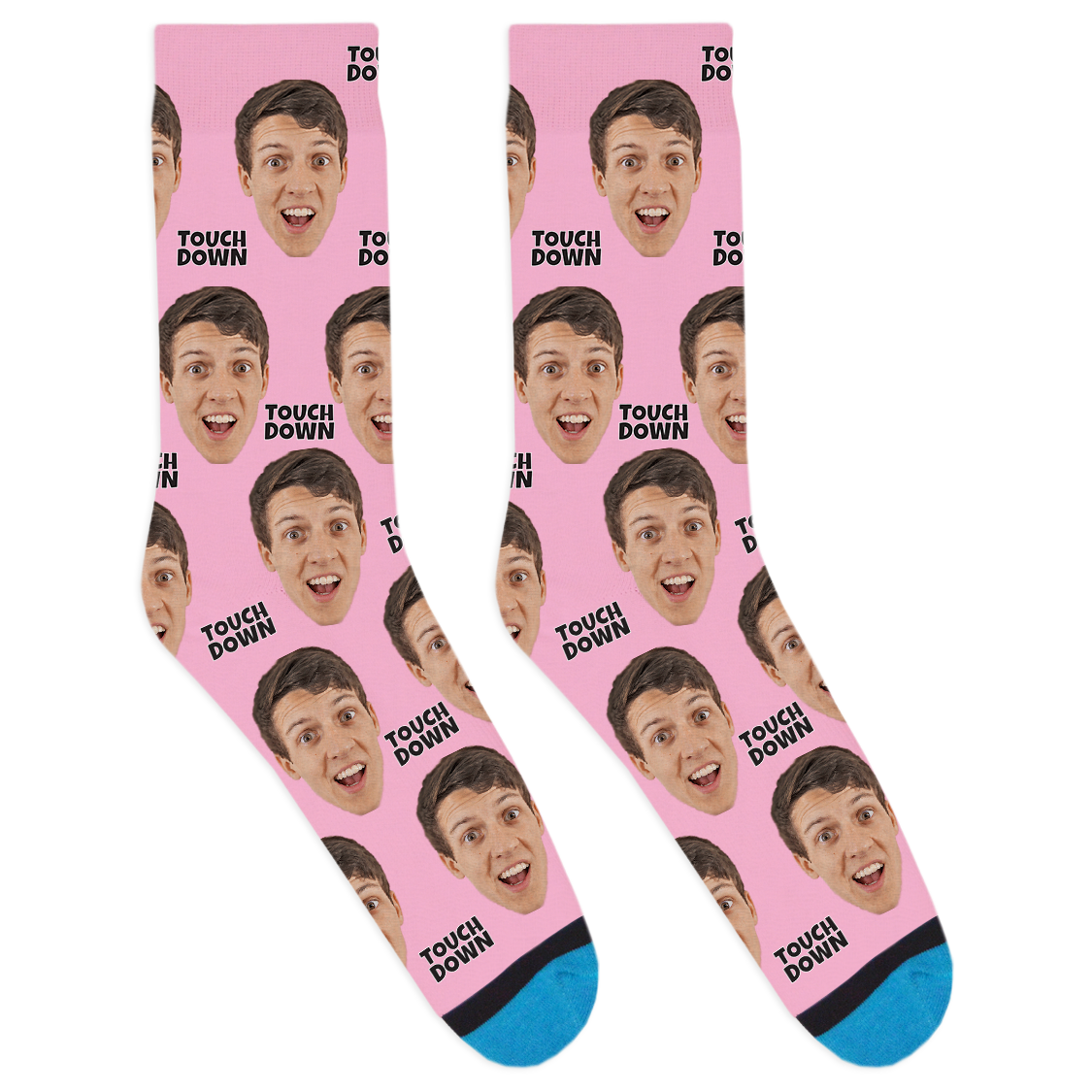 Custom Touchdown Socks