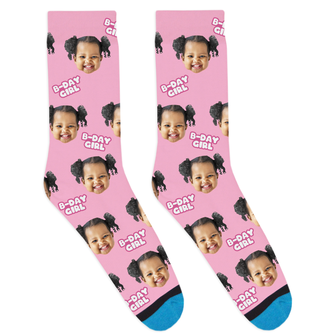Custom Birthday Girl Socks