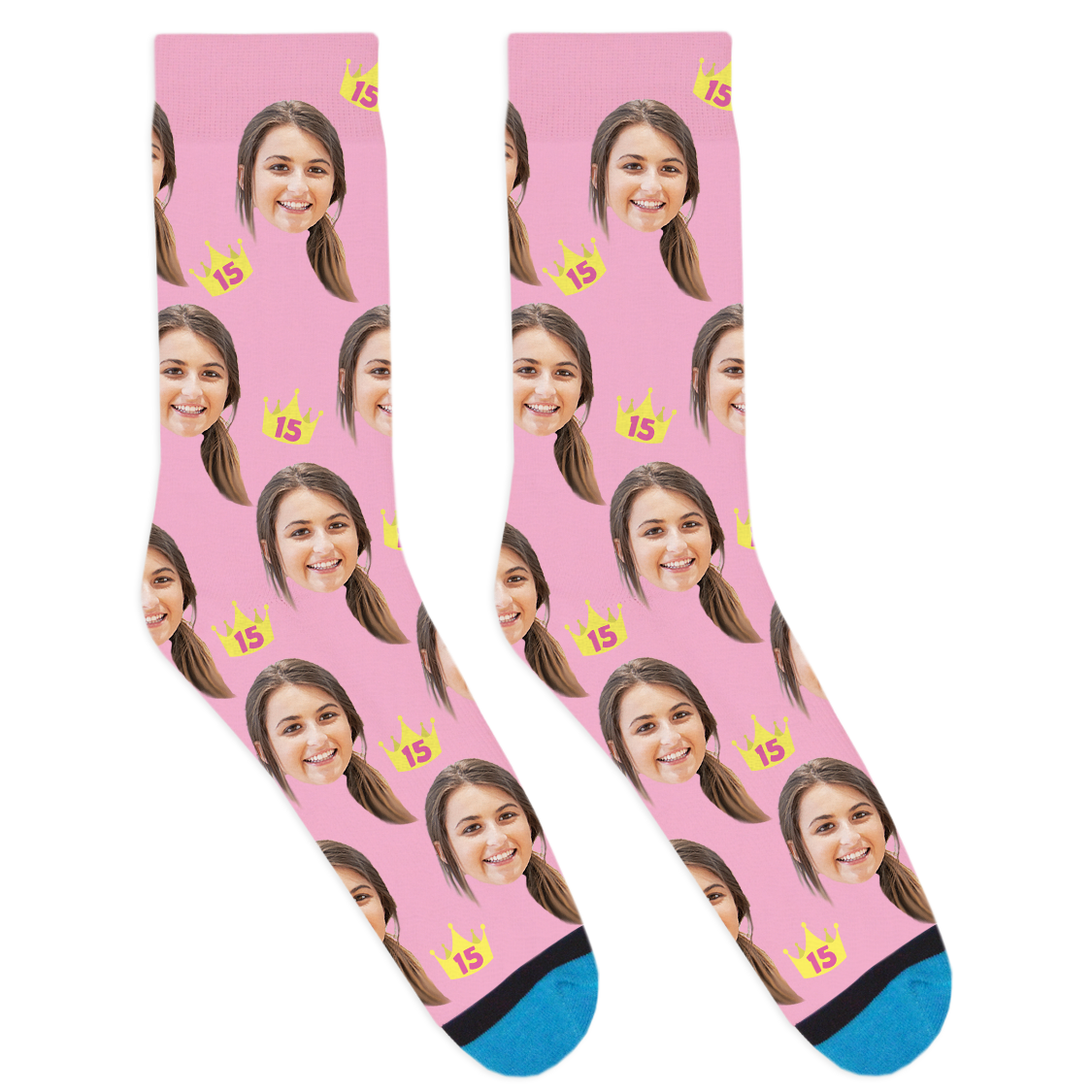 Custom Quinceañera Socks