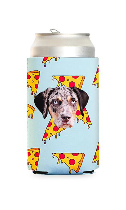 Custom Pizza Can Cooler