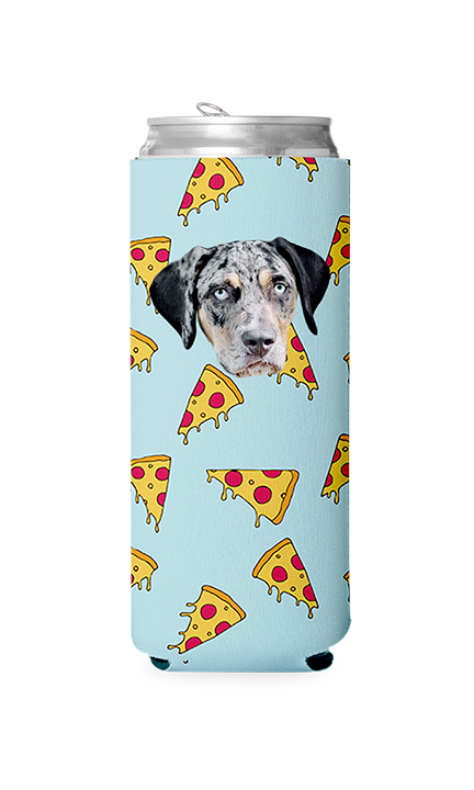 Custom Pizza Can Cooler