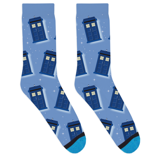 Police Box Socks