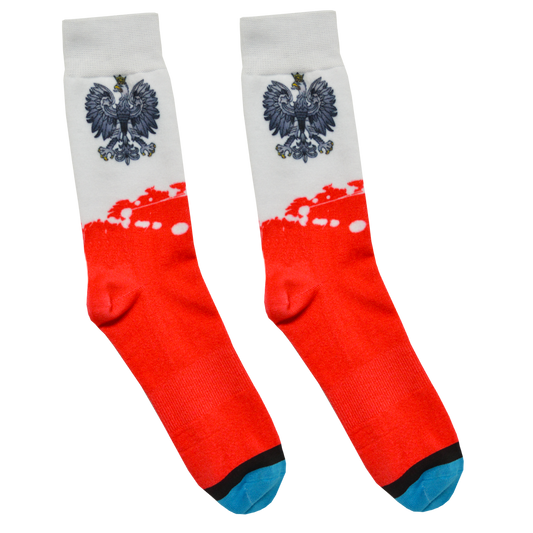 Poland Paint Socks