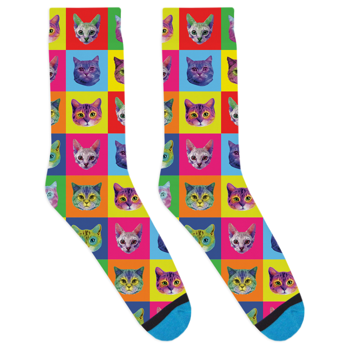 Pop Art Cats Socks