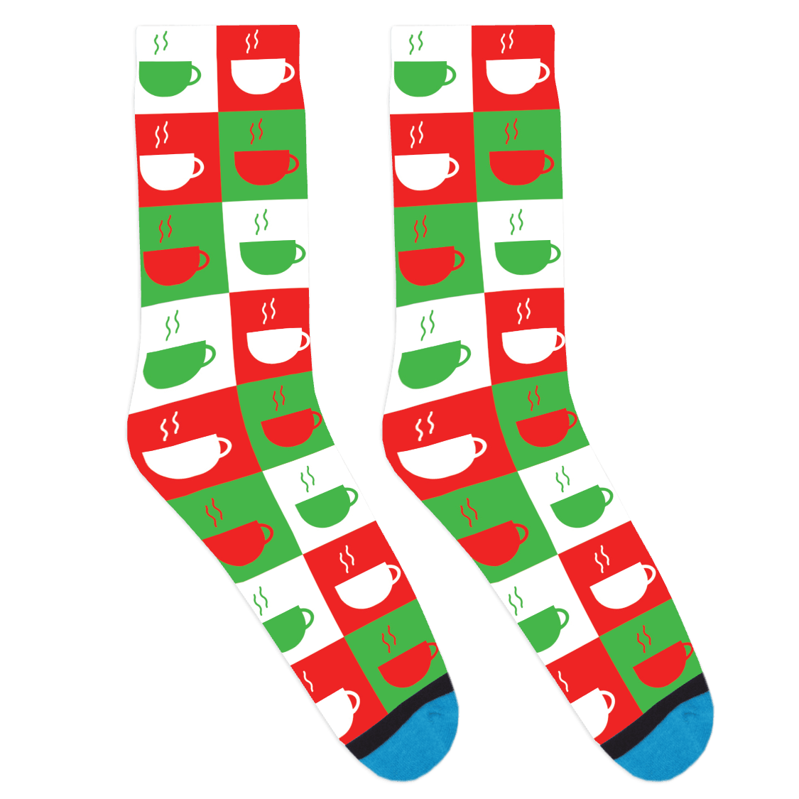 Pop Art Coffee Socks