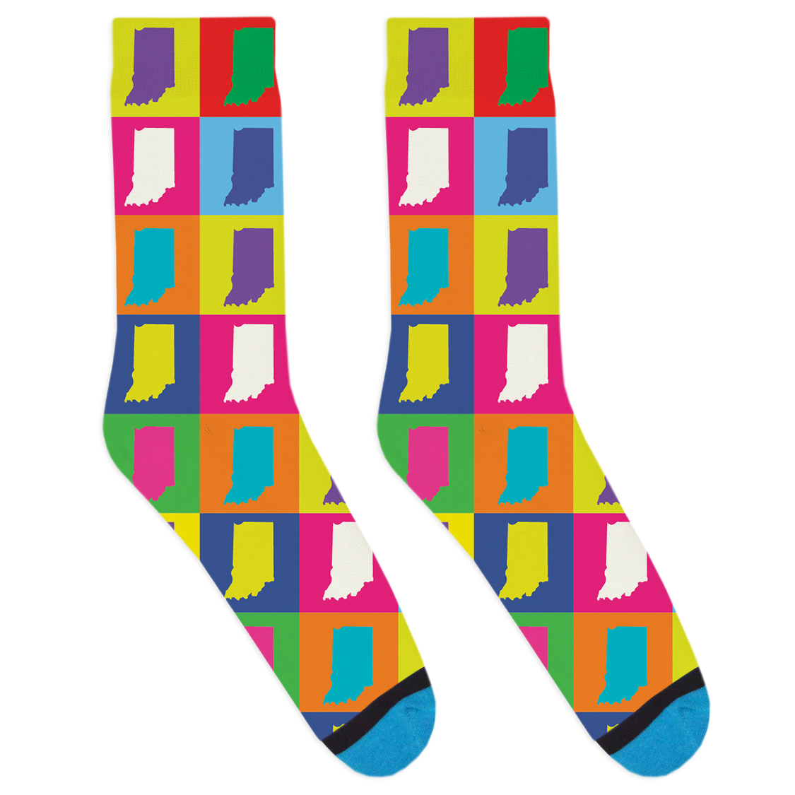 Pop Art Indiana Socks
