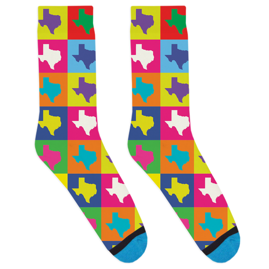 Pop Art Texas Socks