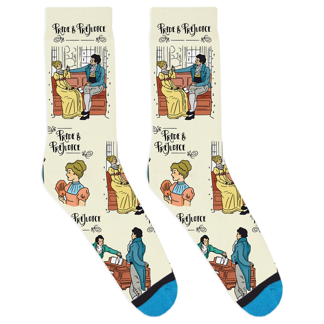 Pride and Prejudice Socks