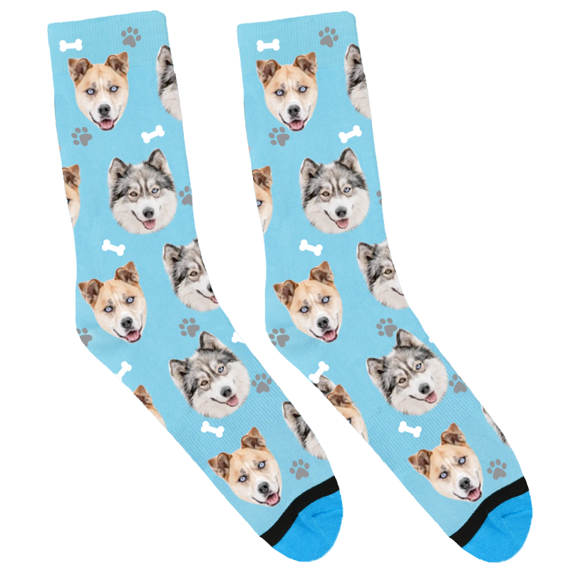 Custom Pup Frankie Socks