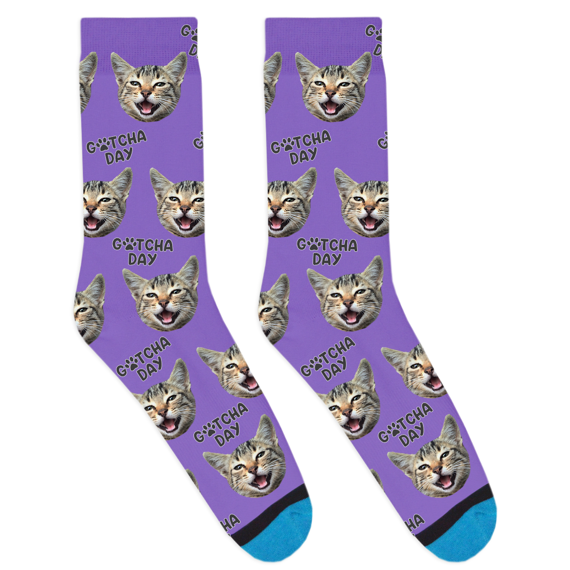 Custom Gotcha Day Socks