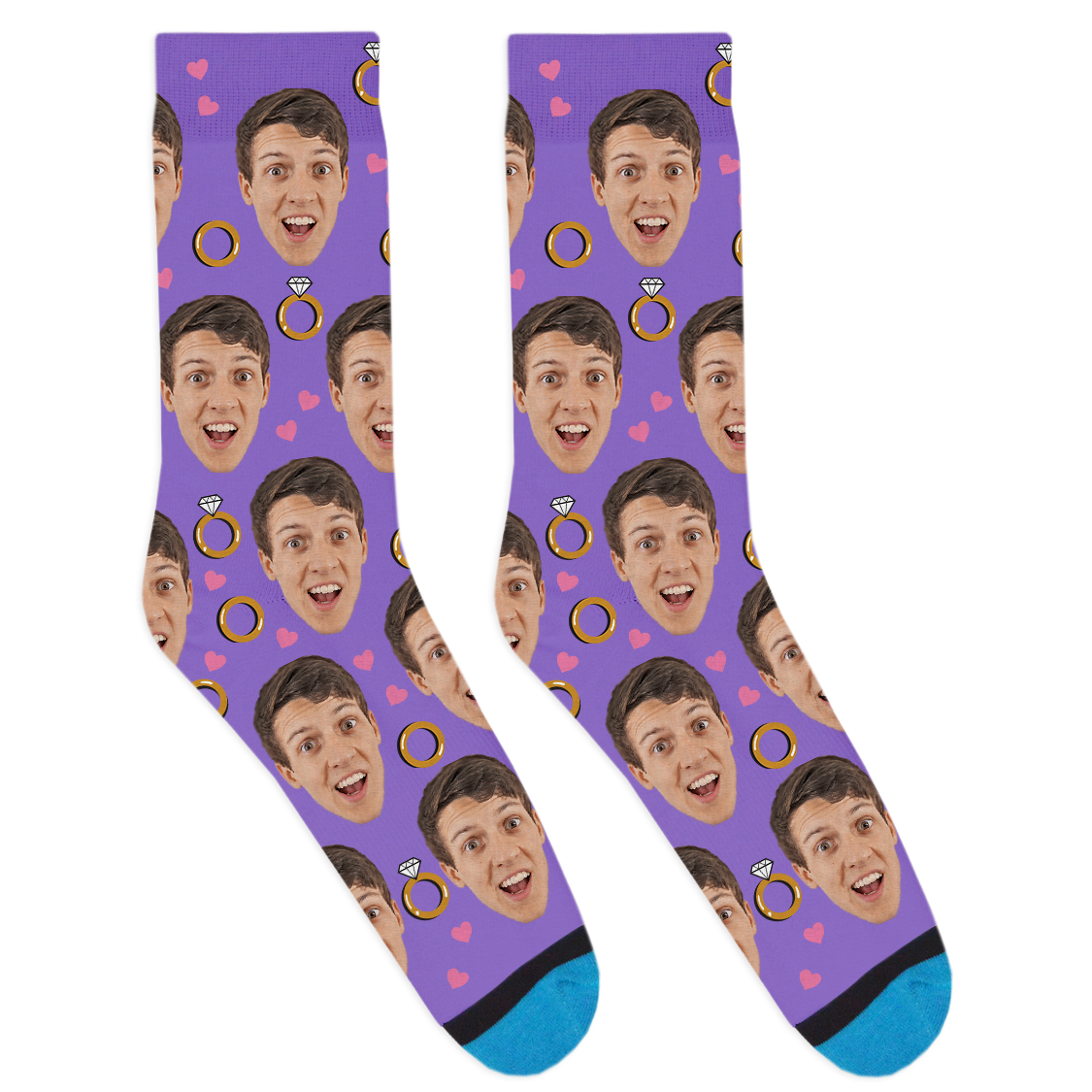 Custom Wedding Socks