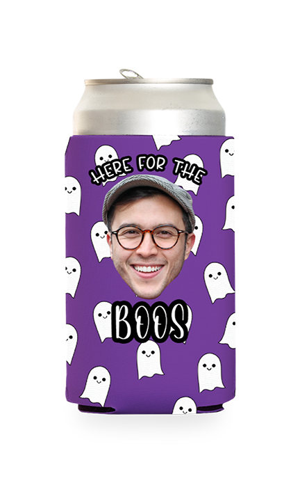 Custom Here for the Boos Can Cooler