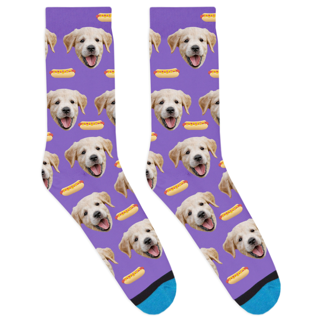 Custom Hotdog Socks