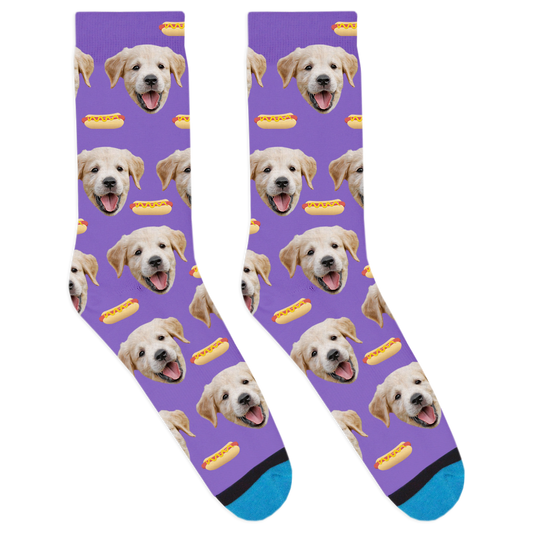 Custom Hotdog Socks