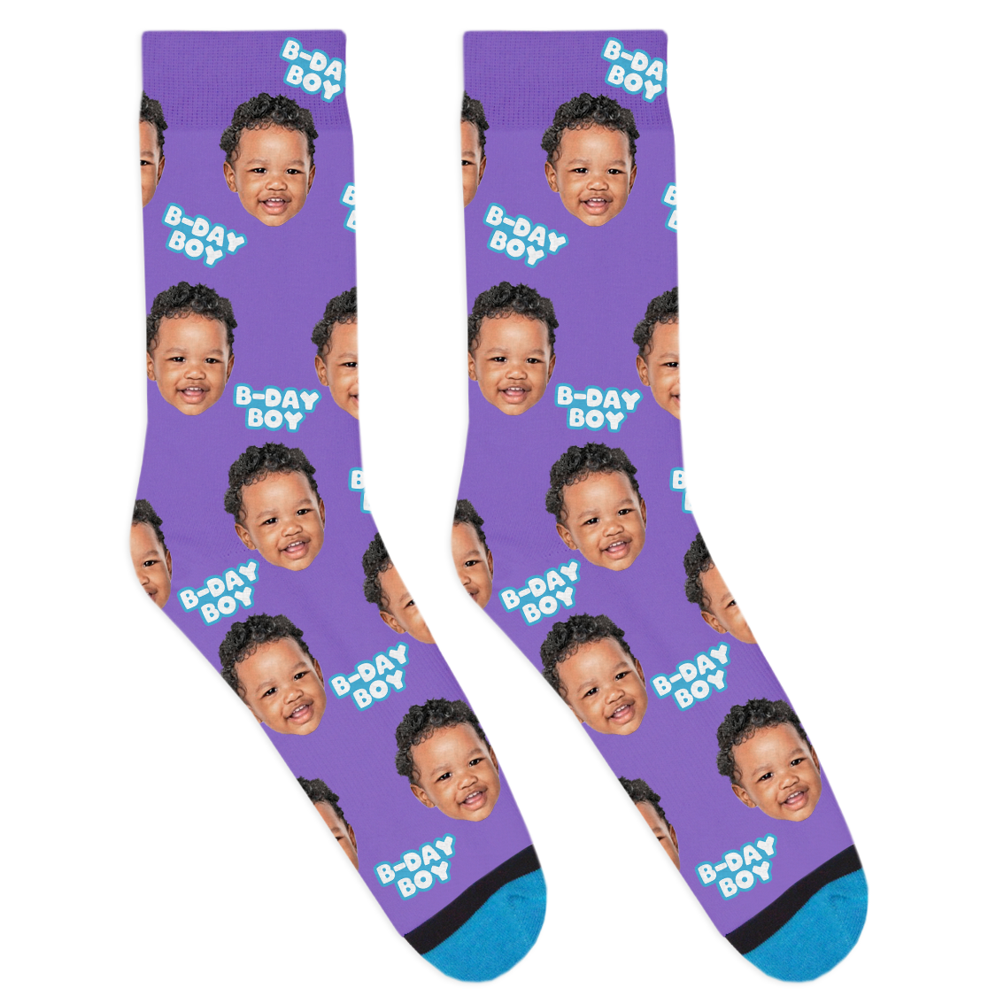 Custom Birthday Boy Socks