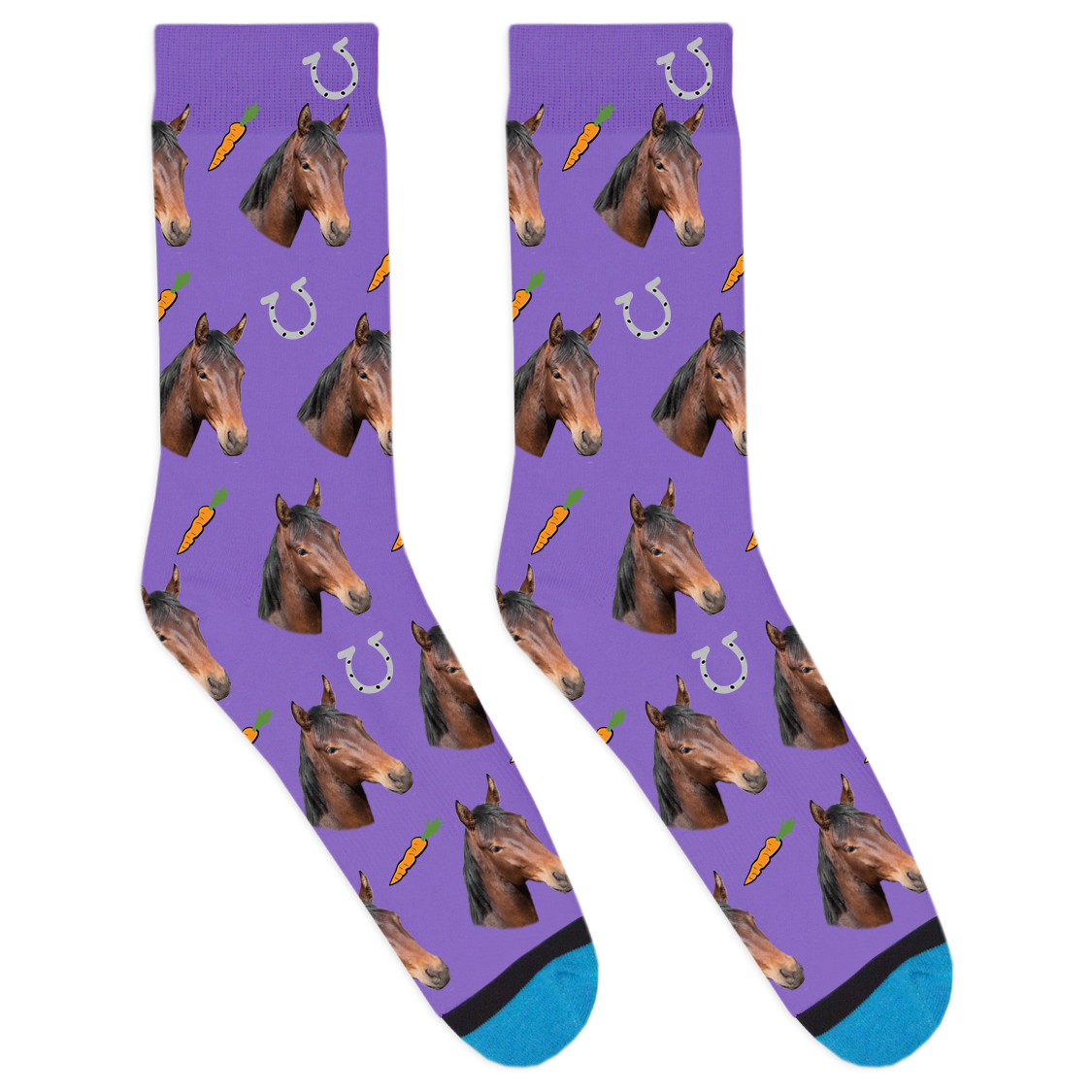 Custom Horse Socks