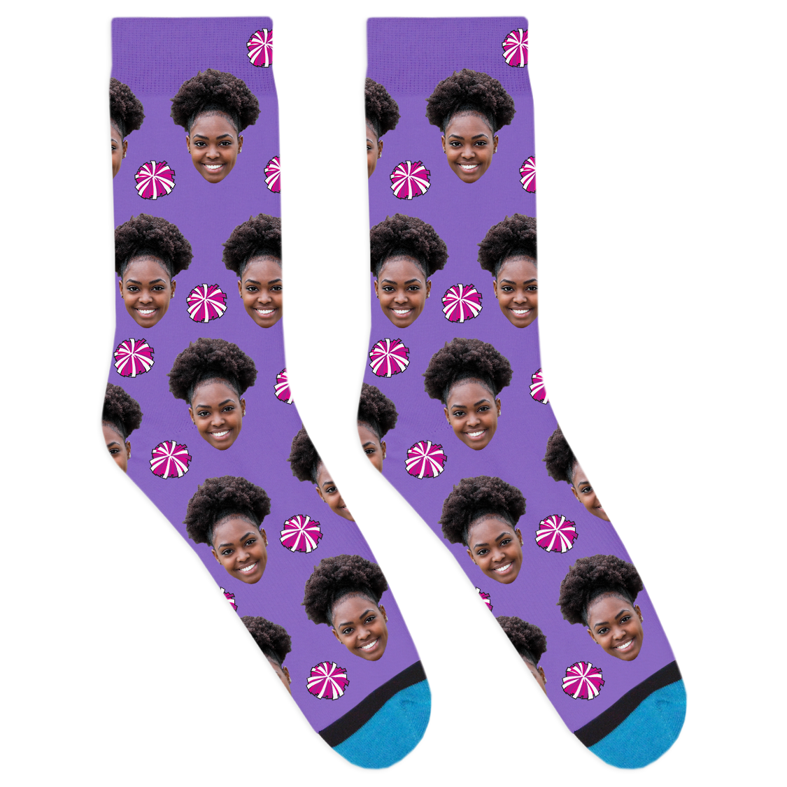 Custom Pom Pom Socks