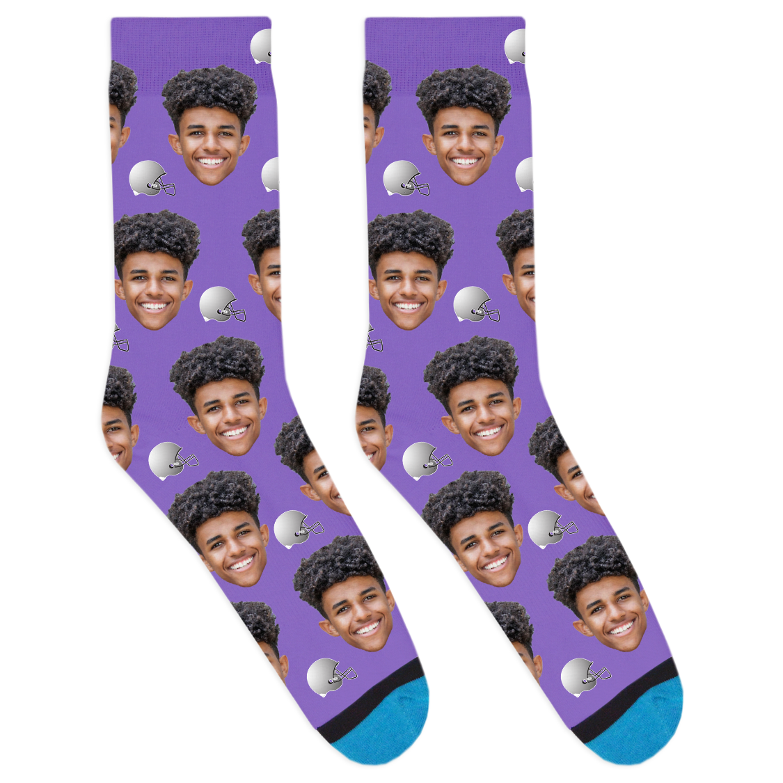 Custom Football Helmet Socks