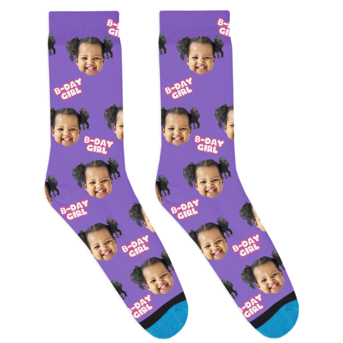 Custom Birthday Girl Socks