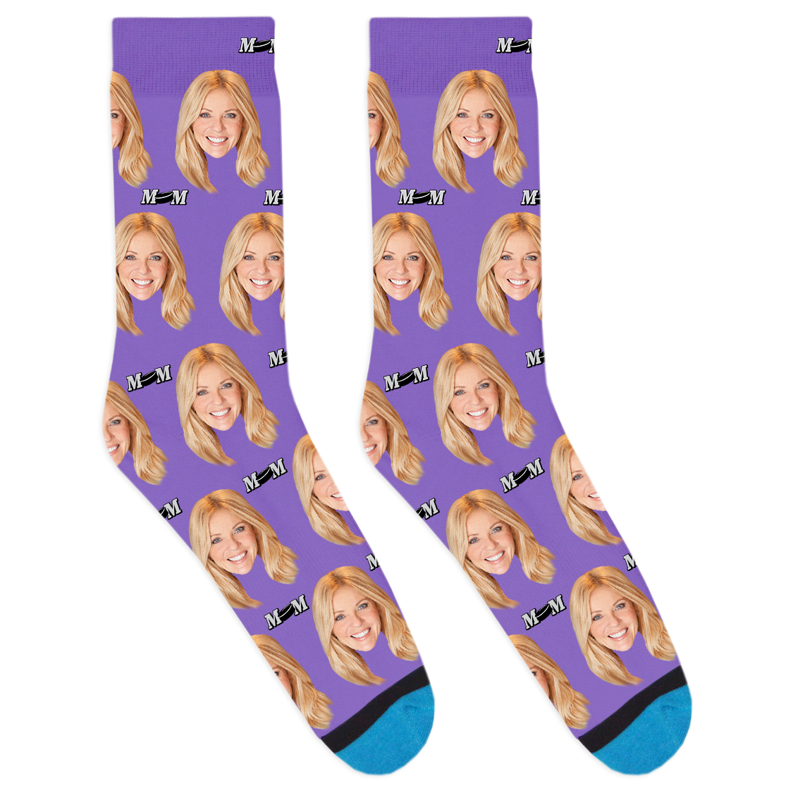 Custom Hockey Mom Socks