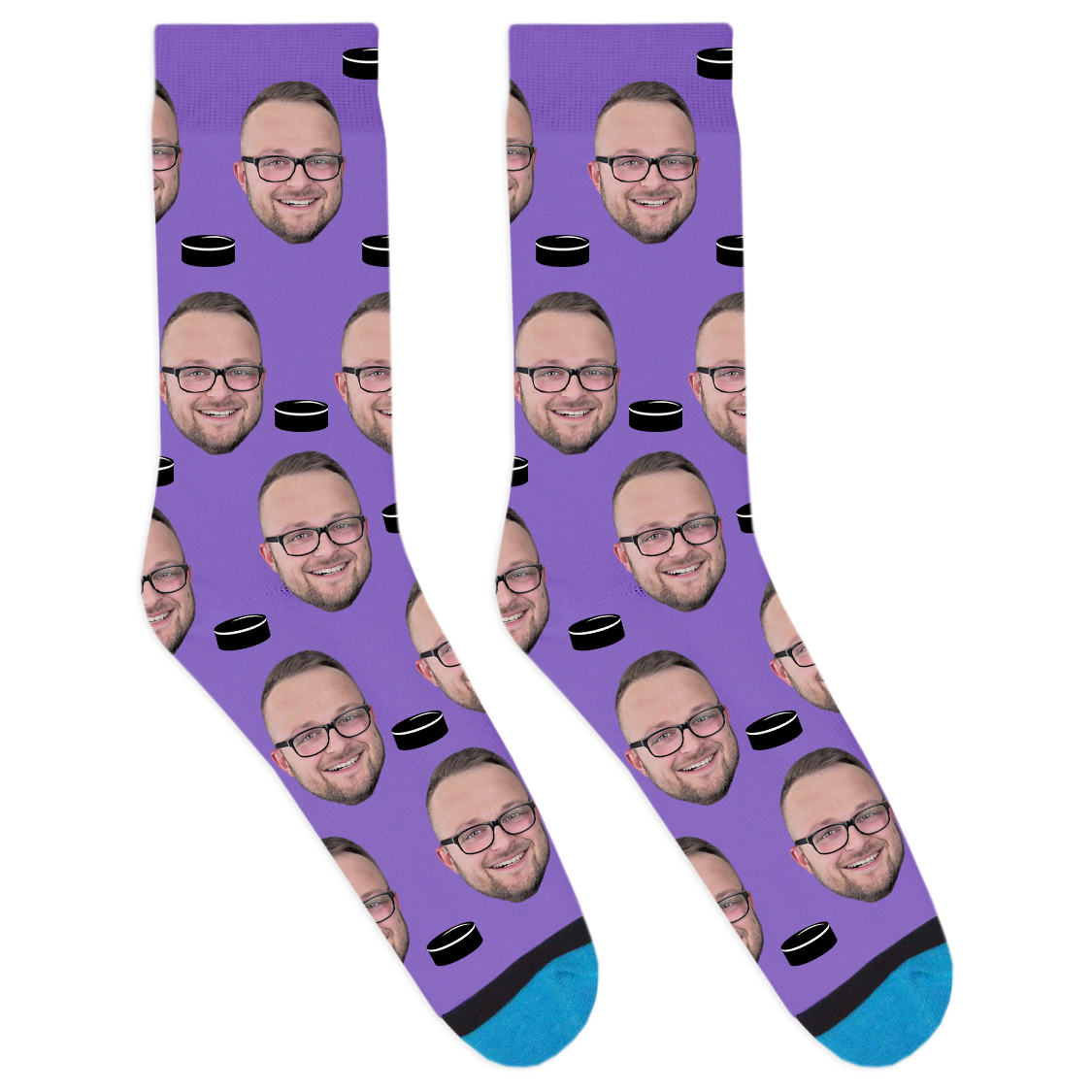 Custom Hockey Puck Socks
