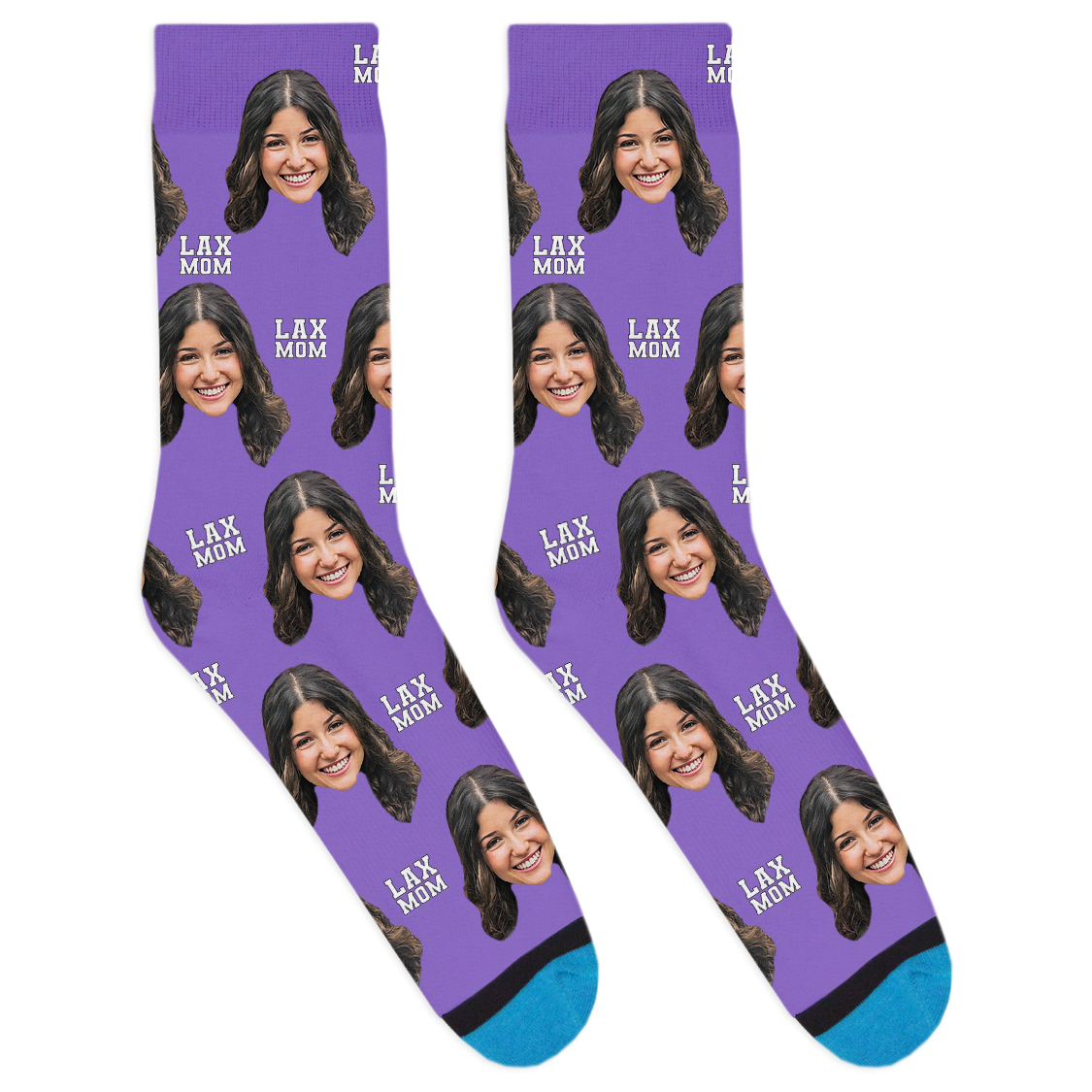 Custom Lacrosse Mom Socks