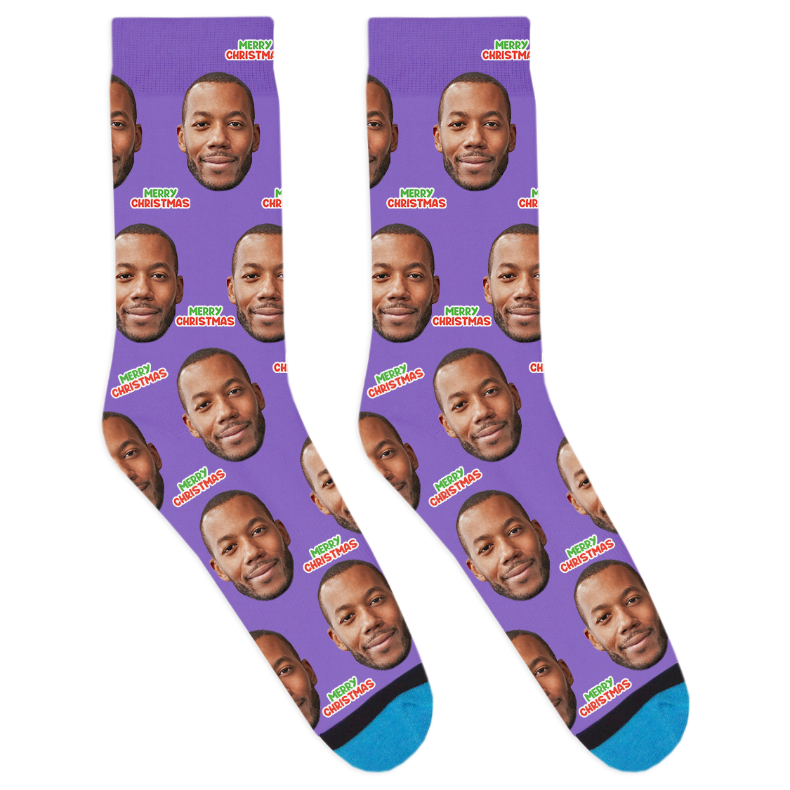 Custom Merry Christmas Socks